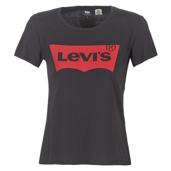 Clothing Women Short-sleeved t-shirts Levi's THE PERFECT TEE Black