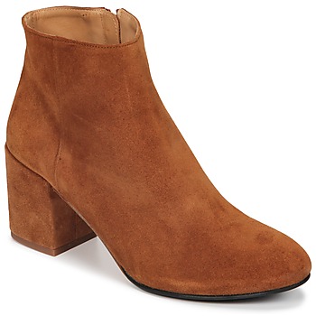 Shoes Women Ankle boots Emma Go ELNA Cognac