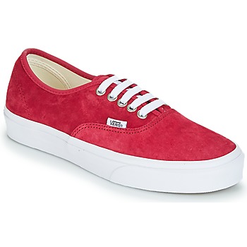 Shoes Low top trainers Vans AUTHENTIC Red