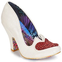 Shoes Women Heels Irregular Choice Love me not White / Red