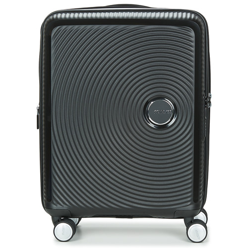 Torbe Čvrsti kovčezi American Tourister SOUNDBOX 55CM 4R Crna