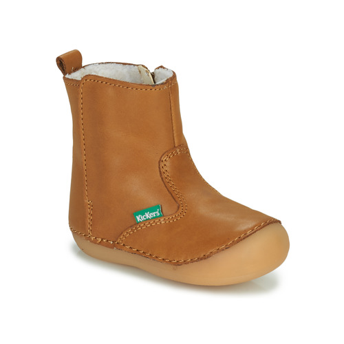 Obuća Djeca Polučizme Kickers SOCOOL CHO Camel