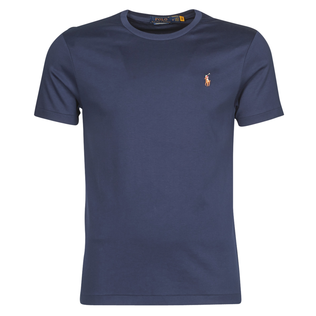 Odjeća Muškarci
 Majice kratkih rukava Polo Ralph Lauren T-SHIRT AJUSTE COL ROND EN PIMA COTON LOGO PONY PLAYER MULTICOLO Plava