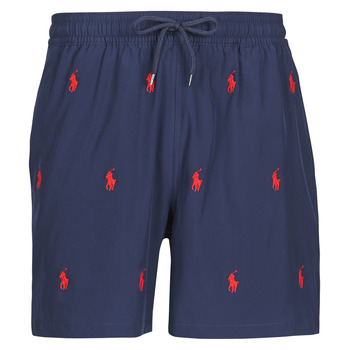 Odjeća Muškarci
 Kupaći kostimi / Kupaće gaće Polo Ralph Lauren MAILLOT SHORT DE BAIN IMPRIME BRODERIE PONY PLAYER CORDON DE SER Crna