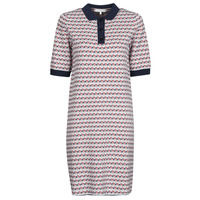 Odjeća Žene
 Kratke haljine Tommy Hilfiger TH CUBE SHIFT SHORT DRESS SS Bijela / Crvena