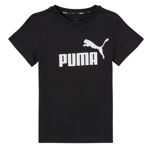 Odjeća Dječak
 Majice kratkih rukava Puma ESSENTIAL LOGO TEE Crna