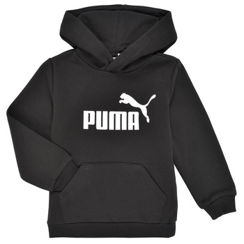 Odjeća Dječak
 Sportske majice Puma ESSENTIAL BIG LOGO HOODIE Crna