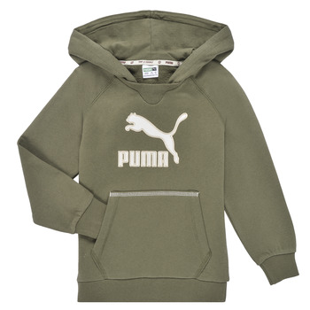 Odjeća Dječak
 Sportske majice Puma T4C HOODIE Kaki