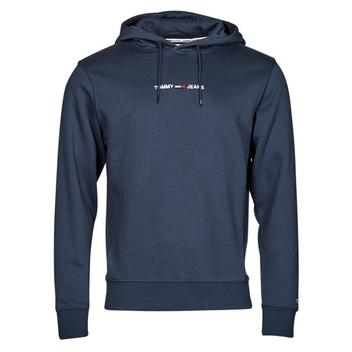 Odjeća Muškarci
 Sportske majice Tommy Jeans TJM LINEAR LOGO HOODIE Tamno plava