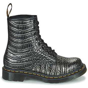 Dr. Martens 1460 Gunmetal Wild Croc Emboss