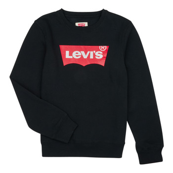 Odjeća Dječak
 Sportske majice Levi's BATWING CREWNECK Crna