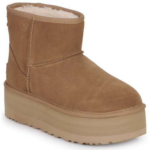 Obuća Žene
 Polučizme UGG W CLASSIC MINI PLATFORM Camel