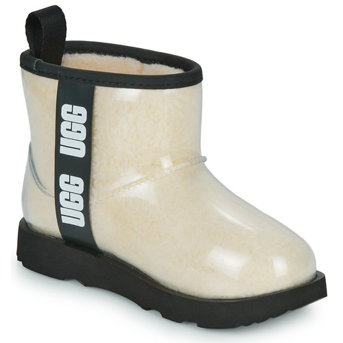 Obuća Djeca Polučizme UGG KIDS' CLASSIC CLEAR MINI II Bež / Crna