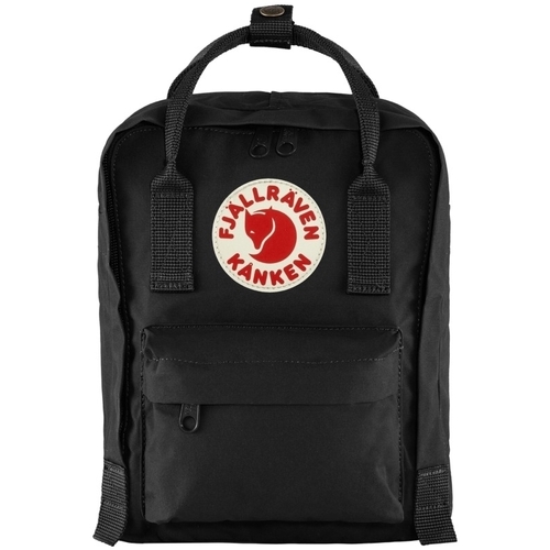 Torbe Djeca Ruksaci Fjallraven FJÄLLRÄVEN Kanken Mini Backpack - Black Crna