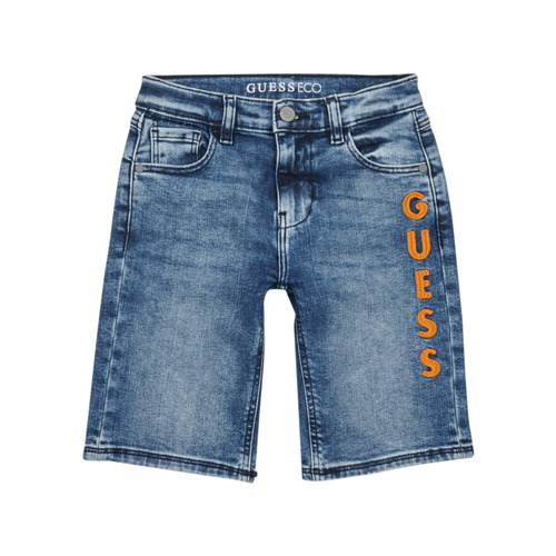 Odjeća Dječak
 Bermude i kratke hlače Guess DENIM SHORT Plava