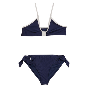 Odjeća Djevojčica Kupaći kostimi / Kupaće gaće Polo Ralph Lauren NAUTICAL 2PC-SWIMWEAR-2 PC SWIM Bijela