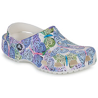 Obuća Djevojčica Klompe Crocs Classic Butterfly Clog K Bijela / Ljubičasta