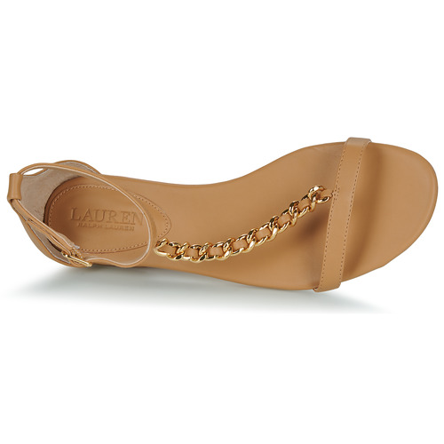 Lauren Ralph Lauren ELISE-SANDALS-FLAT SANDAL Bež