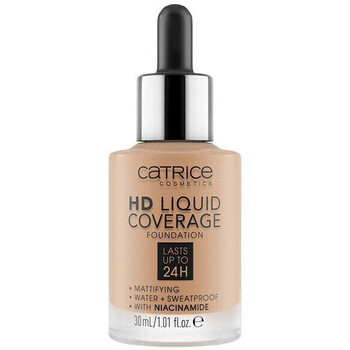 Ljepota Žene
 Tekući puderi i primeri Catrice HD Coverage Liquid Foundation Smeđa