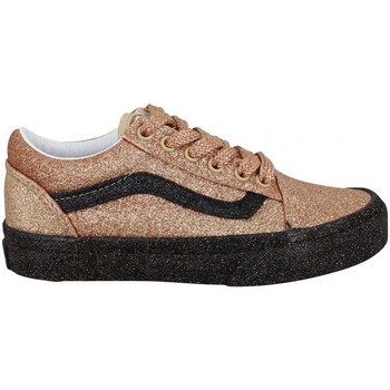 Obuća Djeca Modne tenisice Vans Old Skool Party Glitter Enfant Noir Or Crna