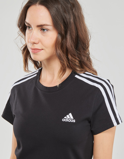 Adidas Sportswear 3S FIT T DR Crna