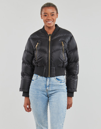 MICHAEL Michael Kors CHEVRON QUILTED BOMBER