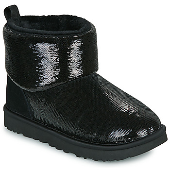 Obuća Žene
 Polučizme UGG CLASSIC MINI MIRROR BALL Crna