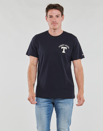 Tommy Jeans TJM REG CURVED LETTERMAN TEE