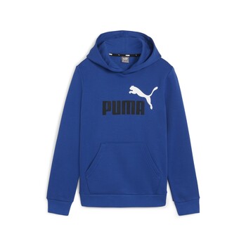 Odjeća Dječak
 Sportske majice Puma ESS+ 2 COL BIG LOGO HOODIE FL B Plava