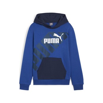 Odjeća Dječak
 Sportske majice Puma PUMA POWER GRAPHIC HOODIE TR B Plava