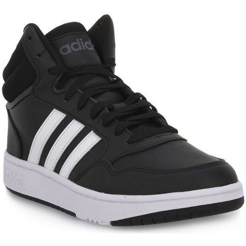 Obuća Dječak
 Fitness i trening adidas Originals HOOPS 3 MID K Bijela