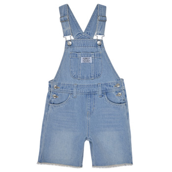 Odjeća Djevojčica Kombinezoni i tregerice Levi's CLASSIC SHORTALLS Denim