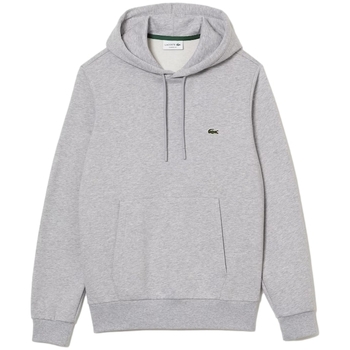 Odjeća Muškarci
 Sportske majice Lacoste Organic Brushed Cotton Hoodie - Grey Siva