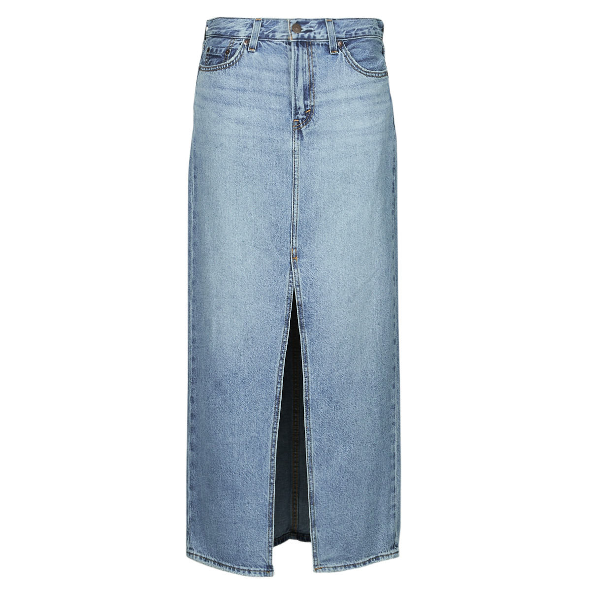 Odjeća Žene
 Suknje Levi's ANKLE COLUMN SKIRT Plava