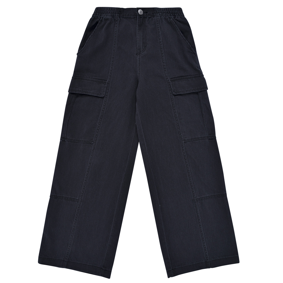 Odjeća Djevojčica Cargo hlače Levi's LVG TWILL '94 BAGGY WIDE LEG C Crna