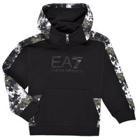 Odjeća Dječak
 Sportske majice Emporio Armani EA7 VISIBILITY SWEATSHIRT Crna / Maskirni uzorak