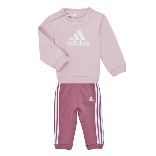 Odjeća Djevojčica Dječji kompleti Adidas Sportswear Badge of Sport Jogger Set Ružičasta / Bijela