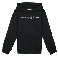 Odjeća Dječak
 Sportske majice Tommy Hilfiger ESSENTIAL HOODIE Crna