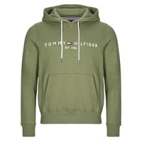 Odjeća Muškarci
 Sportske majice Tommy Hilfiger TOMMY LOGO HOODY Kaki