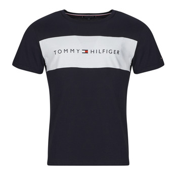 Odjeća Muškarci
 Majice kratkih rukava Tommy Hilfiger SS T-SHIRT BLOCK LOGO Bijela