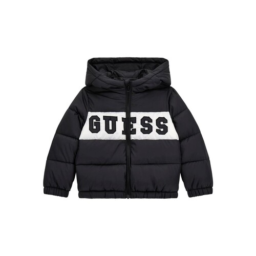 Odjeća Dječak
 Pernate jakne Guess PADDED HOODED LS JACKET W ZIP Crna