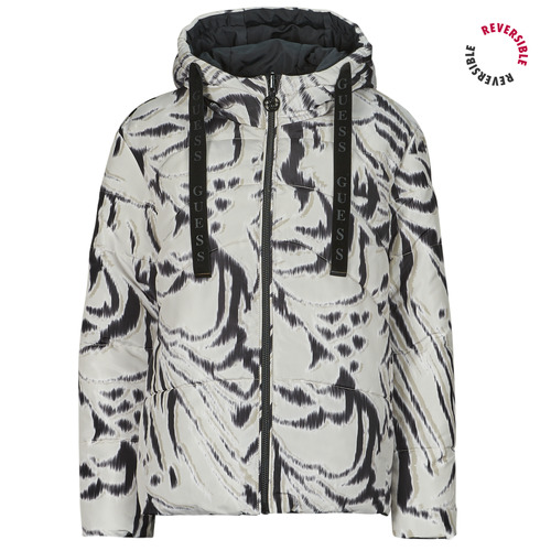 Odjeća Žene
 Pernate jakne Guess EMELIE REVERSIBLE PUFFER Crna / Višebojna