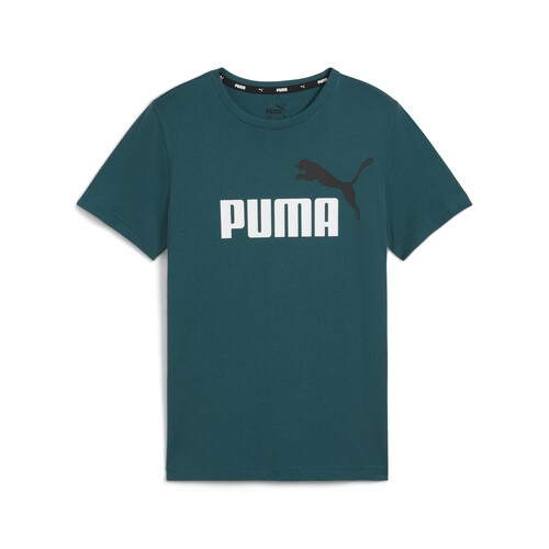 Odjeća Dječak
 Majice kratkih rukava Puma ESS+ 2 COL LOGO TEE Zelena