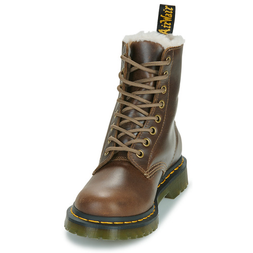 Dr. Martens 1460 Pascal Serena Dark Khaki Orleans Smeđa