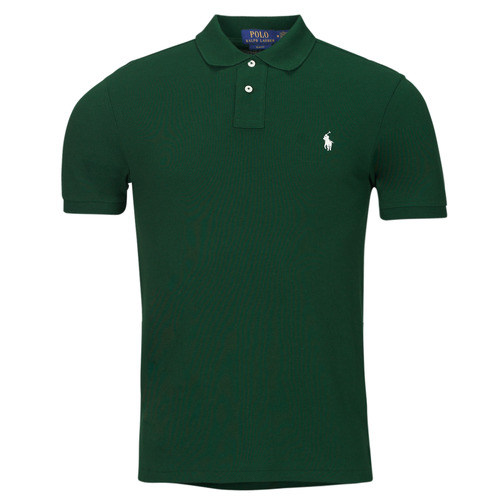 Odjeća Muškarci
 Polo majice kratkih rukava Polo Ralph Lauren POLO AJUSTE SLIM FIT EN COTON BASIC MESH Zelena / Agate