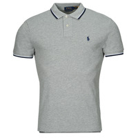 Odjeća Muškarci
 Polo majice kratkih rukava Polo Ralph Lauren POLO COUPE DROITE EN COTON BASIC MESH COL FANTAISIE Siva / Raznobojno tkanje / Andover