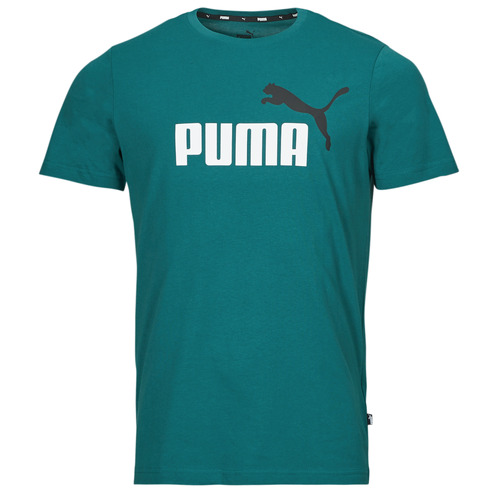 Odjeća Muškarci
 Majice kratkih rukava Puma ESS+ 2 COL LOGO TEE Plava