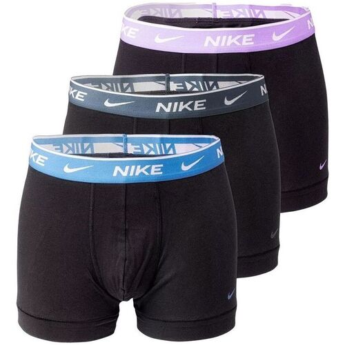 Donje rublje Muškarci
 Bokserice Nike 0000ke1008-hwh black boxer pack Crna