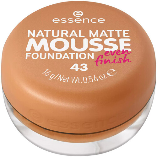 Ljepota Žene
 Tekući puderi i primeri Essence Natural Matte Mousse Foundation Smeđa