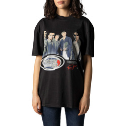 Odjeća Žene
 Puloveri Tommy Hilfiger ABO TJW BACKSTREET BOYS SS TEE DW0DW13011 Crna